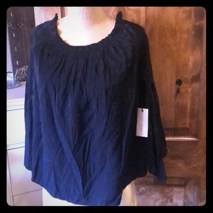 Off the shoulder blouse